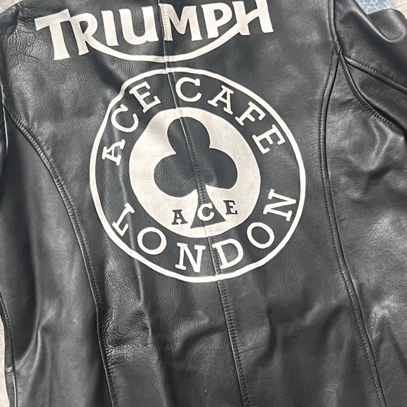 GAP Black Leather Jacket - Picture 4 of 7